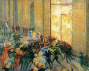 翁贝托 波丘尼 : Riot in the Galleria